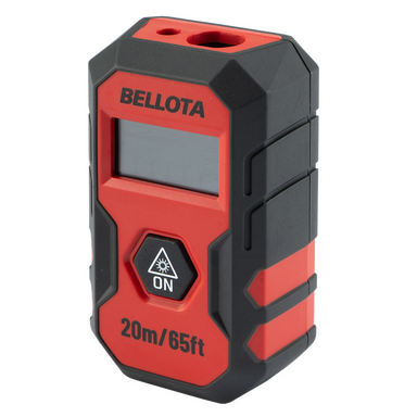 20 m laser measuring device with digital level for measuring and budgeting